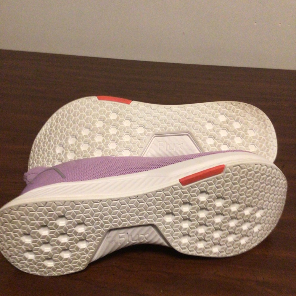 FLUX ADAPT knit wide toe box supportive cushioned heel sneakers SZ 11.5 - Picture 8 of 10
